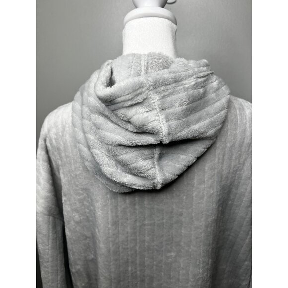 Life Rocks XL Gray Hooded Zip-Up Jacket With Headband Accessory - Picture 8 of 15